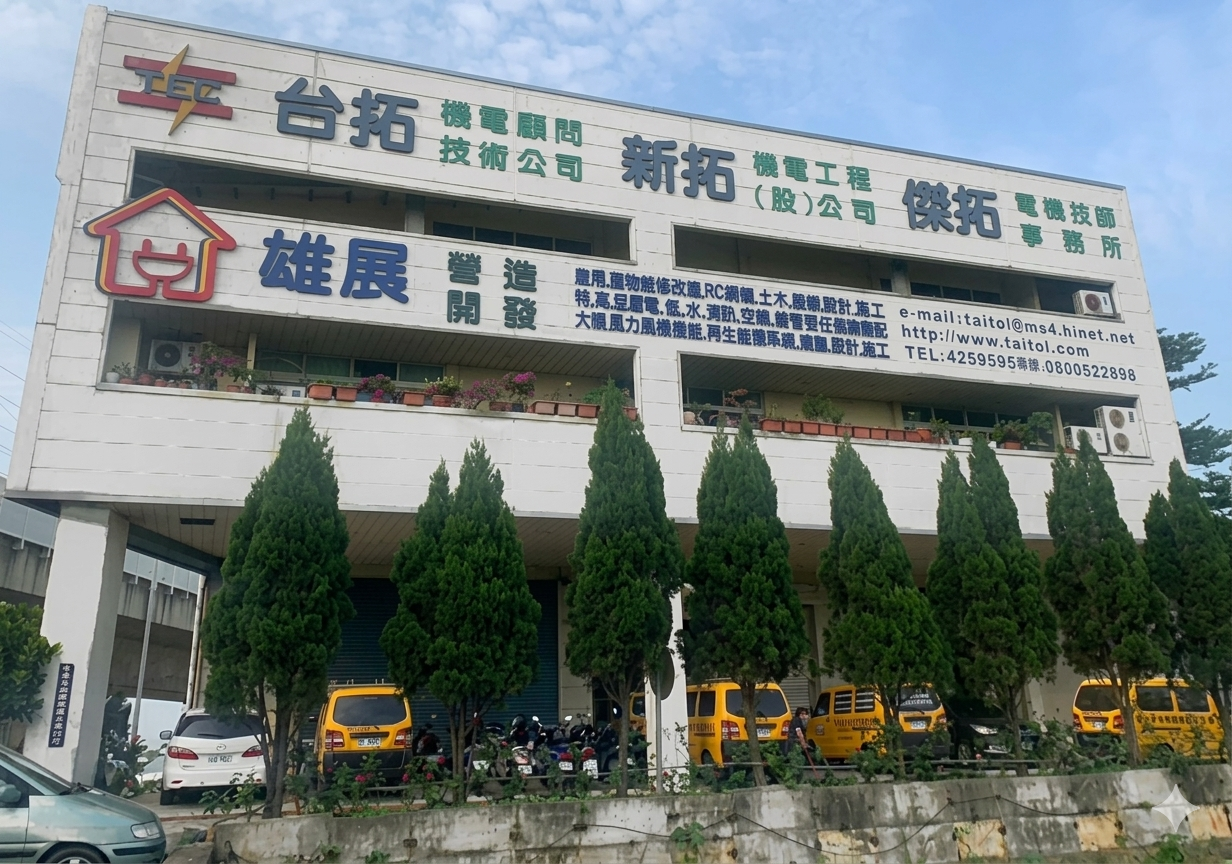 台拓集團中壢營運總部大樓外觀