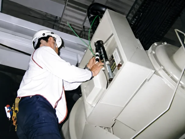 高壓冰水主機電纜頭施作