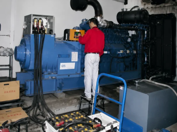 1000KW 發電機安裝前性能測試