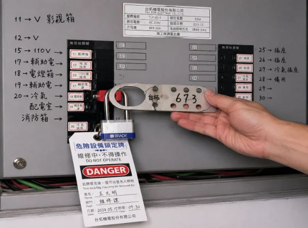 設備檢點維修安全管制