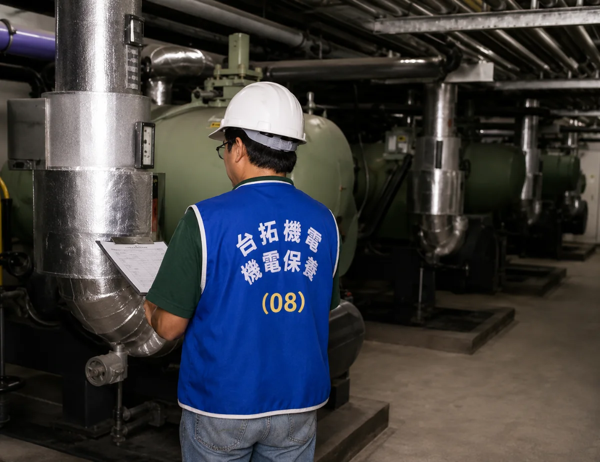 冰水機主機管壓檢點